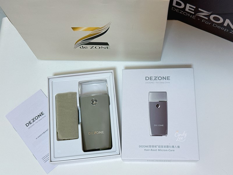 [保養] DEZONE髮根微療【養髮精華安瓶+導入儀】Cin